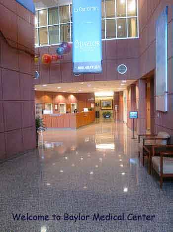 Baylor Carrollton Lobby